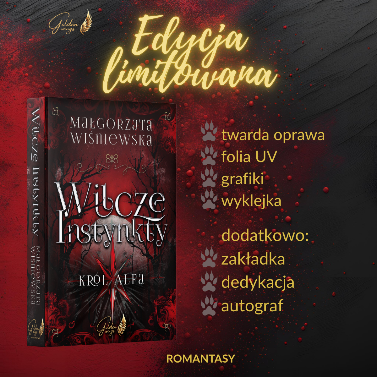 Wilcze instynkty – Edycja limitowana (twarda oprawa)