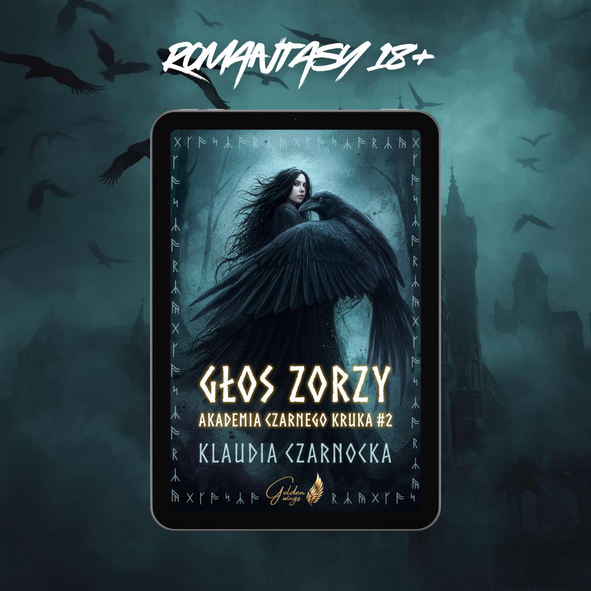 Głos Zorzy. Akademia Czarnego Kruka #2 (e-book)