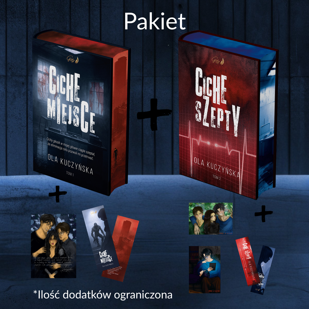 Pakiet Ciche miejsce tom 1 + Ciche szepty tom2